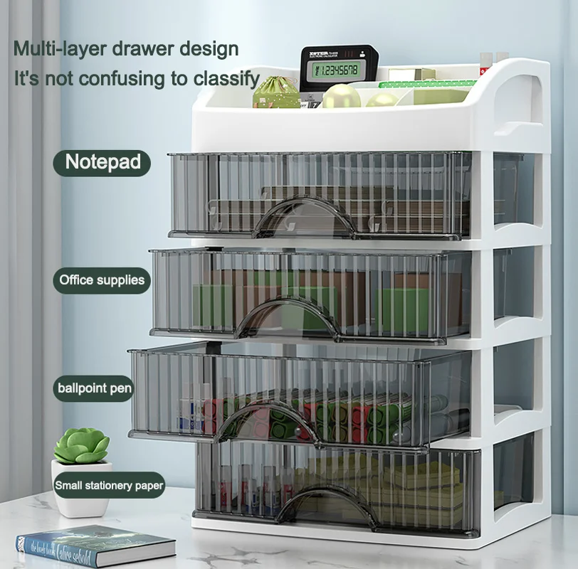 新製品 1個 5層メイクアップ収納ボックス 小物収納ボックス - Office Furniture Cabinets のレビューと価格