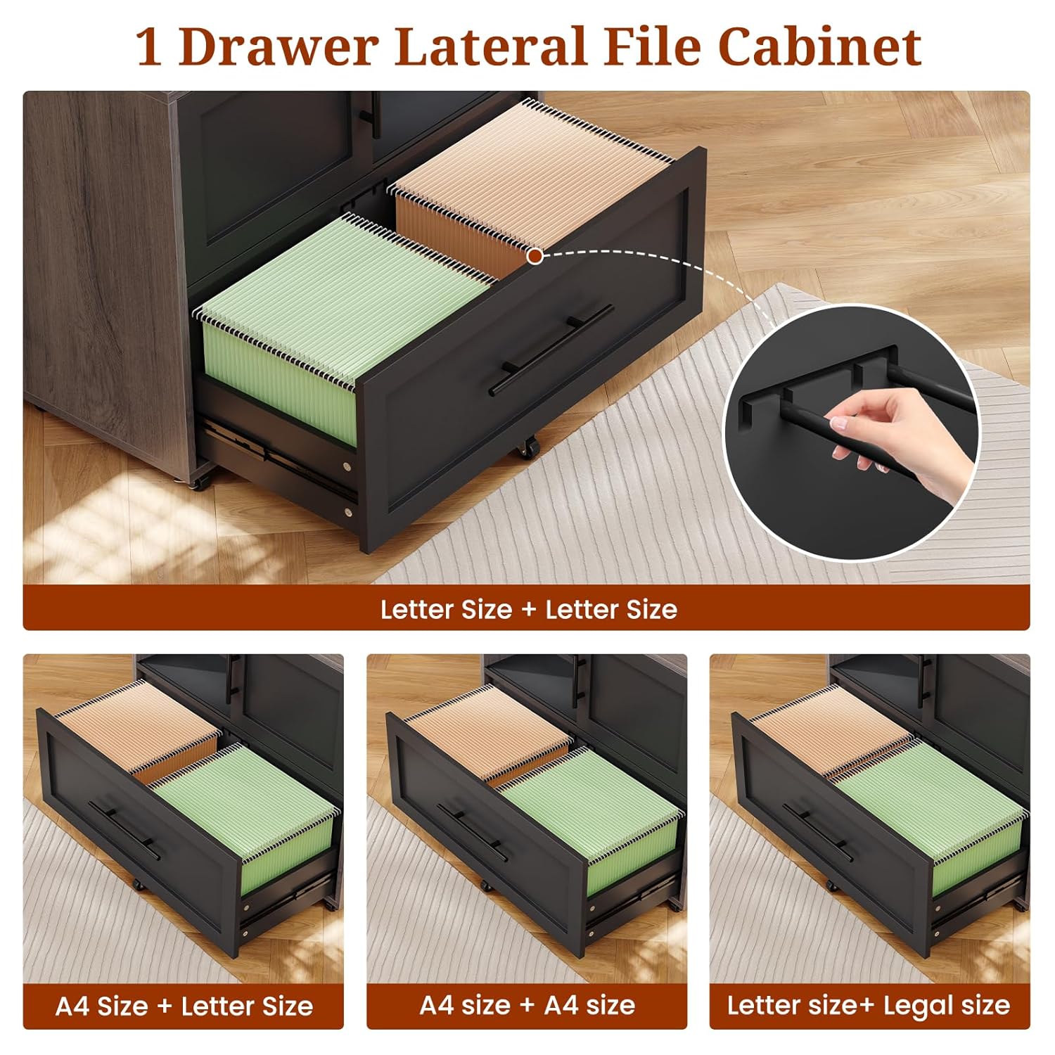 63インチ エグゼクティブデスク（モバイルキャビネット付き） - Office Furniture Outlet のレビューと価格