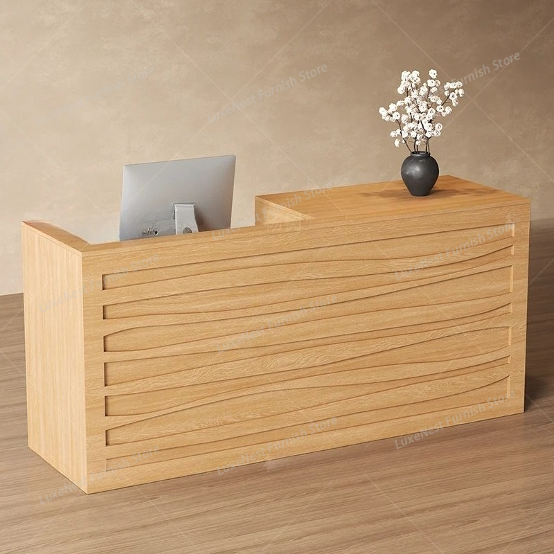 オフィスビューティーレセプションデスクロゴ高級シンプルモダン - Office Furniture Logo のレビューと価格