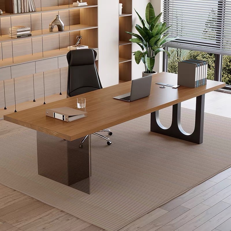 イタリア製アクリル製フローティング木製オフィスデスクモダンシ - Office Furniture Desk のレビューと価格