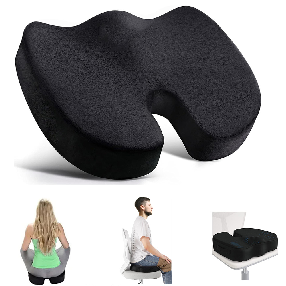 トラベルシートクッション低反発U字型枕椅子クッションパッド車 - Visitor Chair Padded のレビューと価格