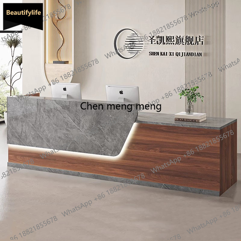 C85サロンモダン受付デスク高級美容ホームクリニック受付デス - Office Furniture Logo のレビューと価格
