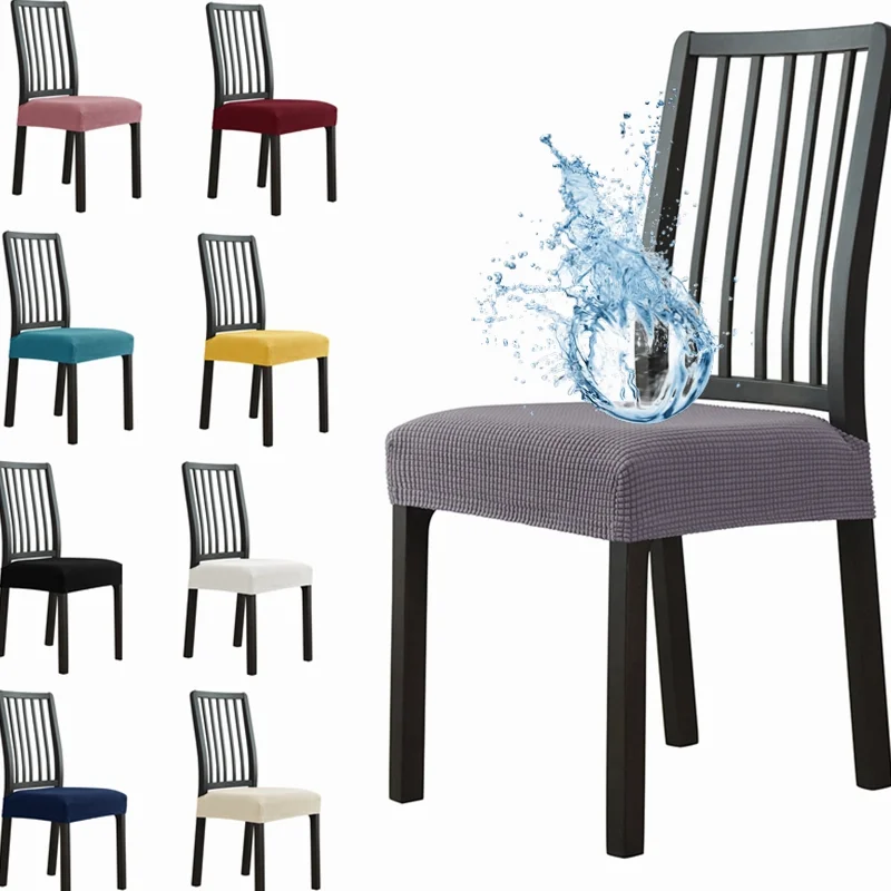 防水椅子カバースパンデックスジャカード椅子パッドクッション調 - Visitor Chair Padded のレビューと価格