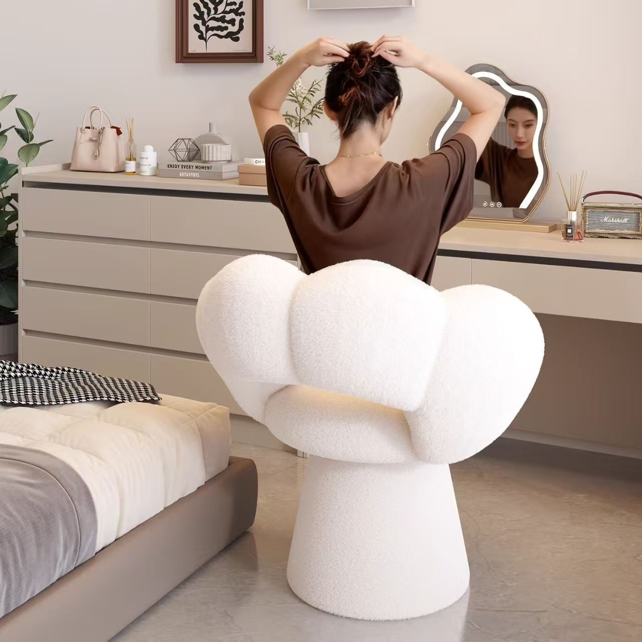 人間工学に基づいたホームオフィスデスクチェア、ランバーサポー - Office Furniture Desk のレビューと価格